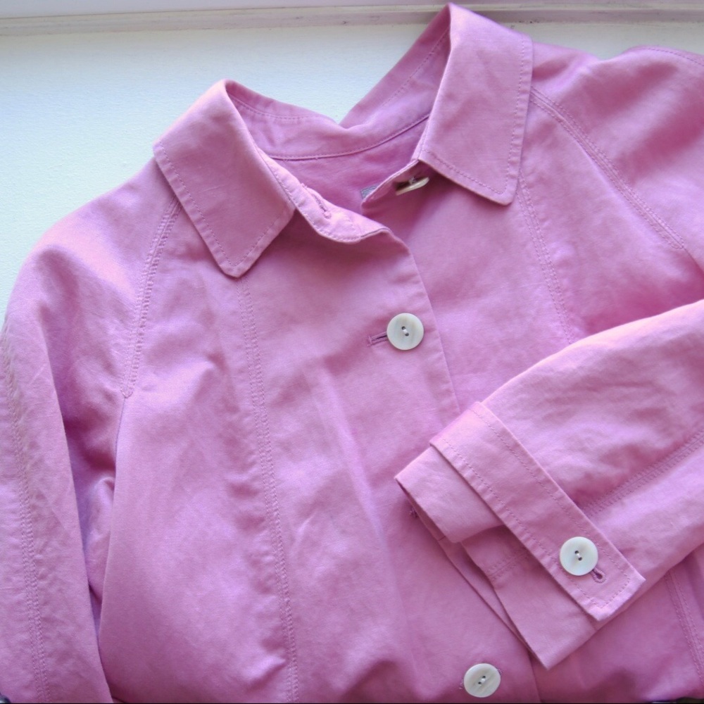 Dusty Pink Linen Jacket